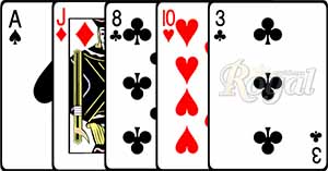 High card Poker A